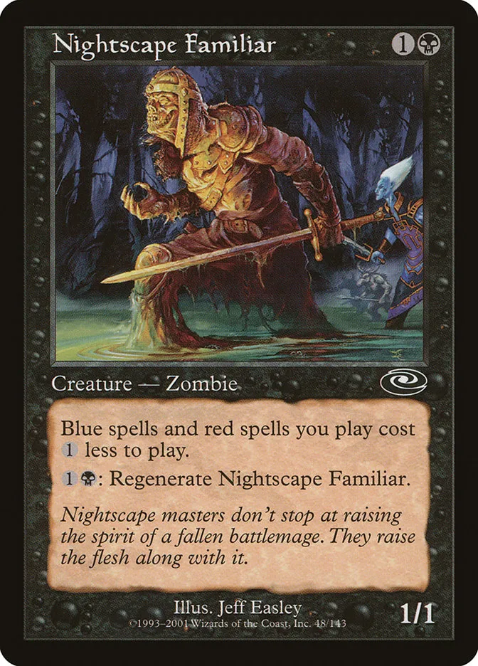 2001 Planeshift Nightscape Familiar common #48 common card image