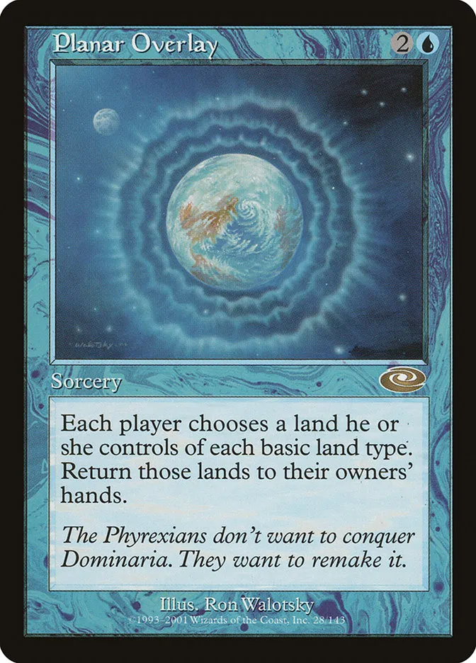 2001 Planeshift Planar Overlay rare #28 rare card image