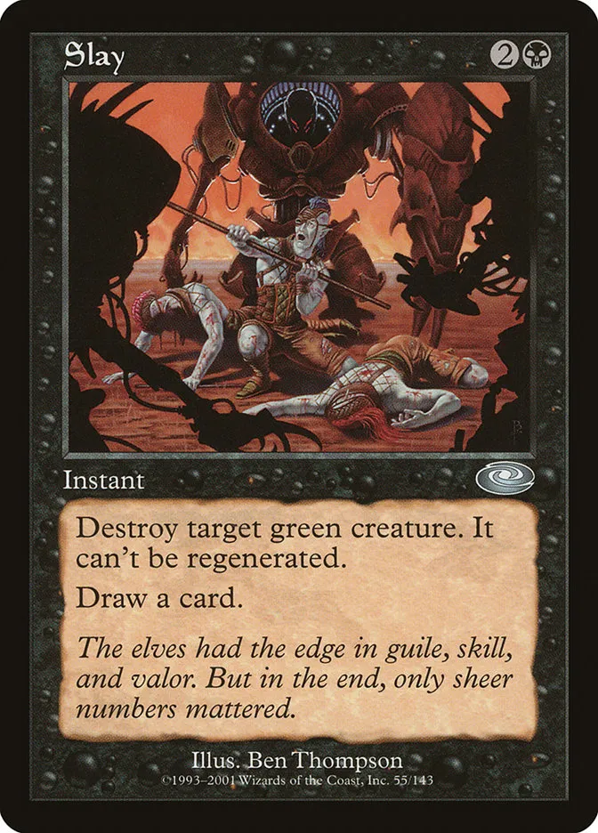 2001 Planeshift Slay uncommon #55 uncommon card image