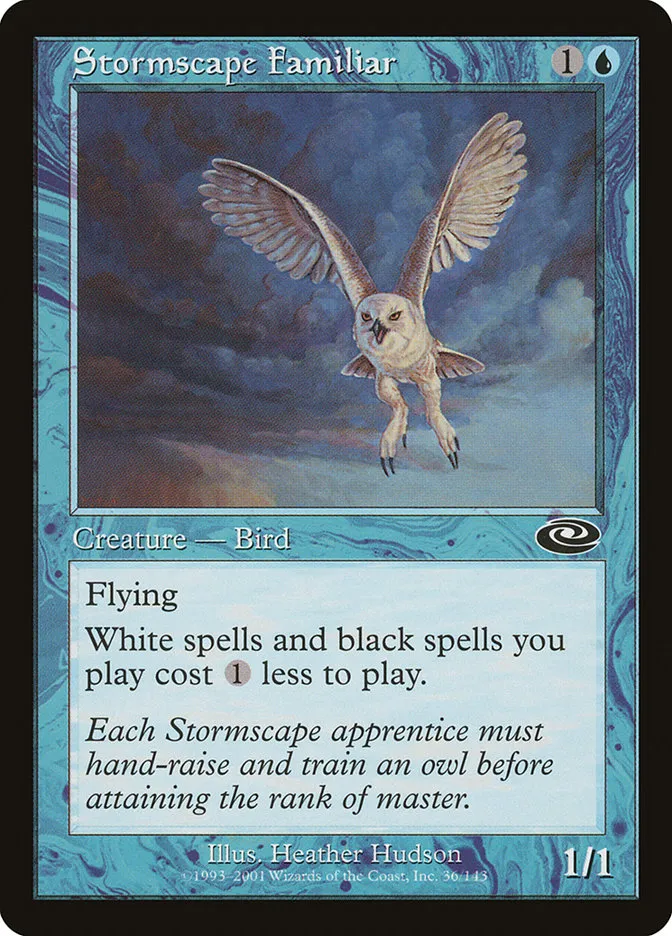 2001 Planeshift Stormscape Familiar common #36 common card image