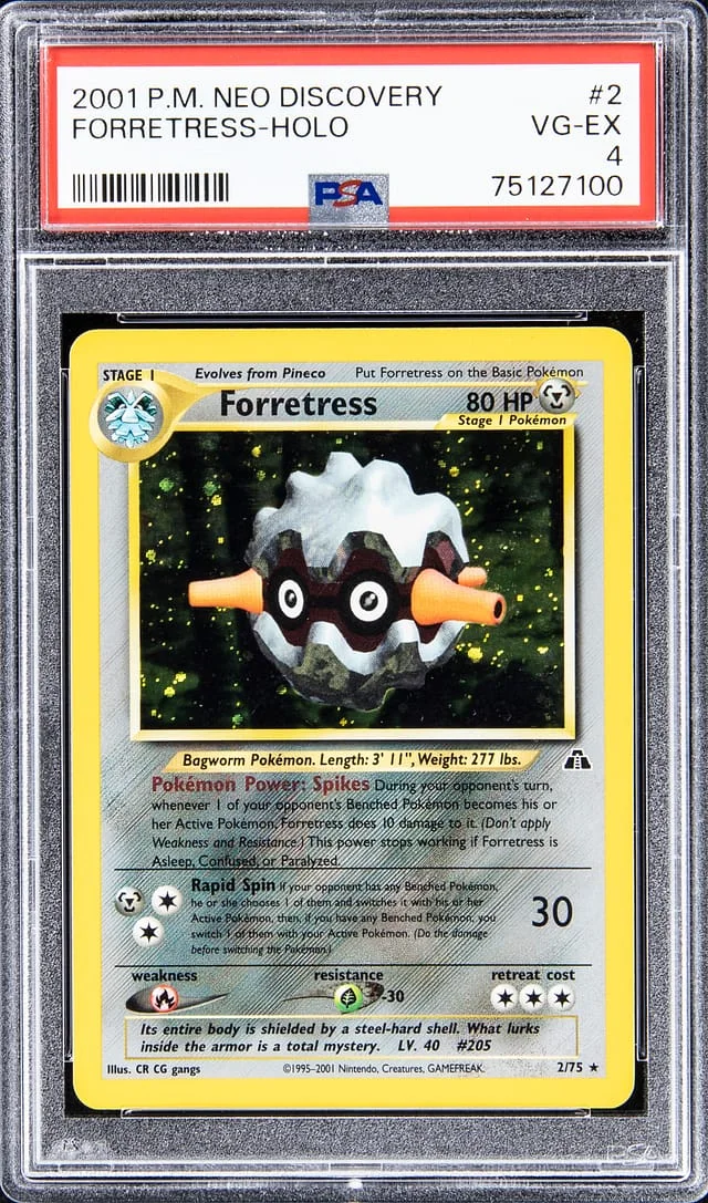 2001 Neo Discovery Forrestress Rare Holofoil #2 card image