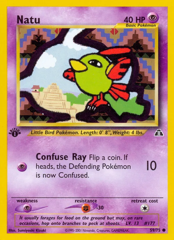 2001 Neo Discovery Natu Common #59/75 Common card image