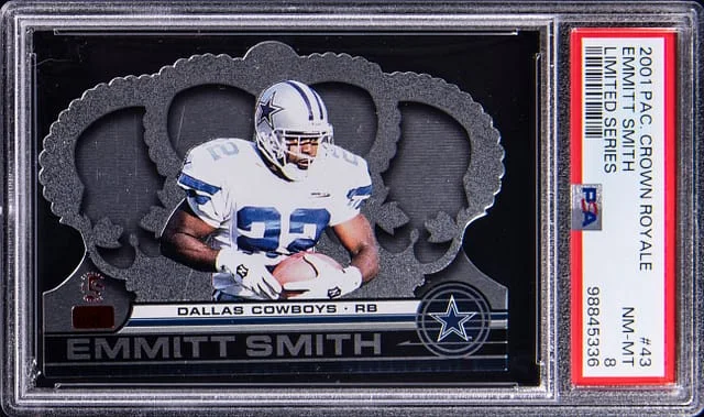 2001 Pacific Crown Royale Limited Series Emmitt Smith #43 card image