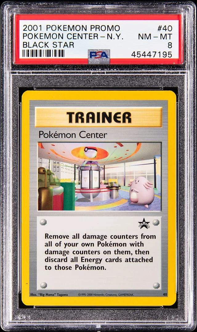2001 Pokemon Black Star Promo Pokemon Center New York #40 card image