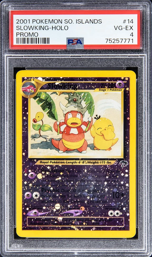 2001 Pokemon SO. Islands Holo Slowking #14 card image