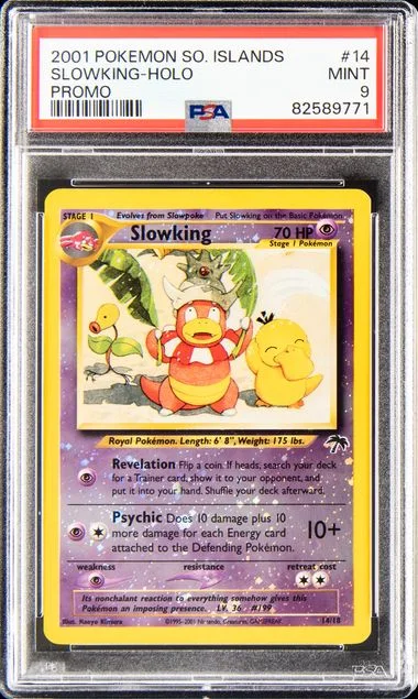 2001 Pokemon Southern Islands Promo Slowking-Holo #14 card image