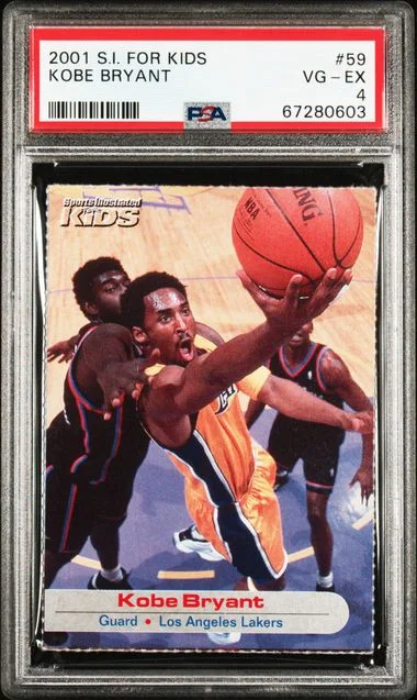 2001 S.I. For Kids Kobe Bryant #59 card image