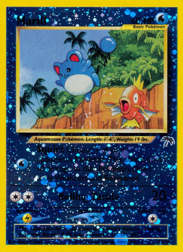 2001 Southern Islands Marill #11/18 Promo card image