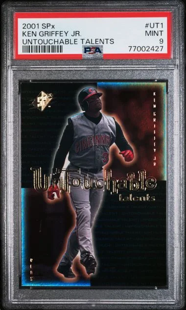 2001 SPx Ken Griffey Jr. Untouchable Talents #UT1 card image