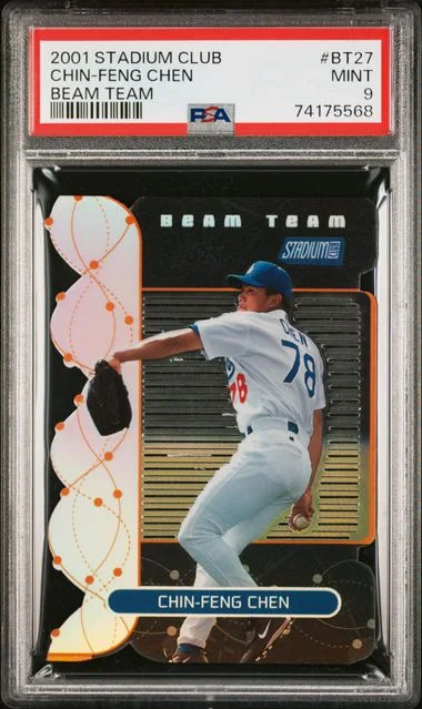 2001 Stadium Club Chin-Feng Chen Beam Team #BT27 card image