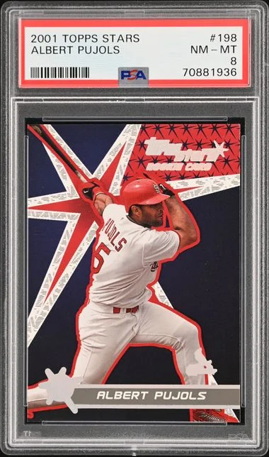 2001 Topps Albert Pujols Stars #198 card image