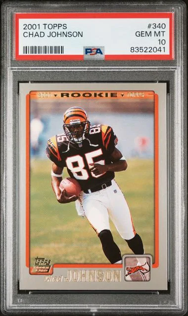 2001 Topps Chad Johnson #340 card image
