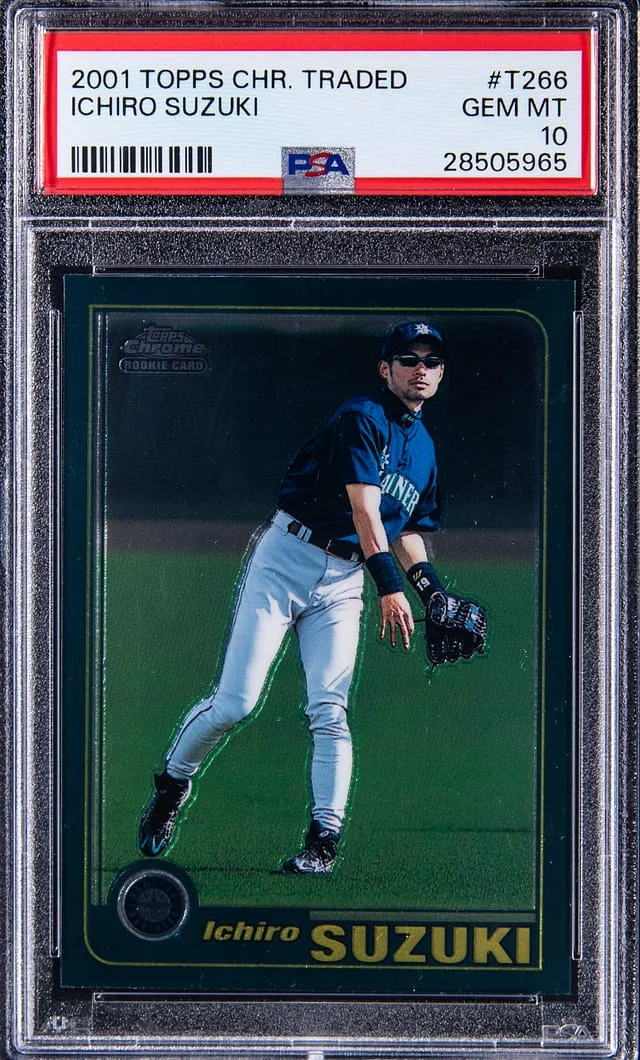 2001 Topps Chrome Ichiro Suzuki Traded #T266 card image