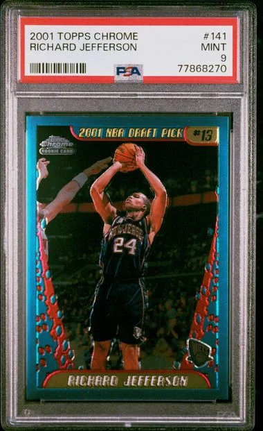2001 Topps Chrome Richard Jefferson #141 card image