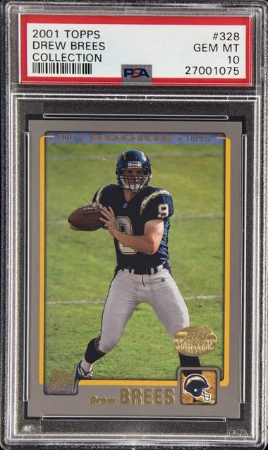 2001 Topps Drew Brees #328 card image