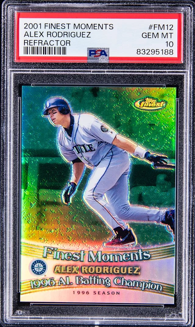 2001 Topps Finest Alex Bregman Refractor #FM12 card image