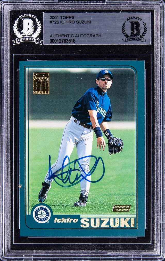 2001 Topps Ichiro #726 card image
