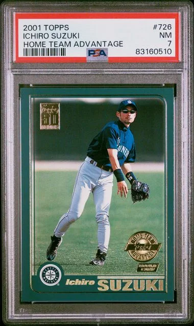 2001 Topps Ichiro Suzuki #726 card image
