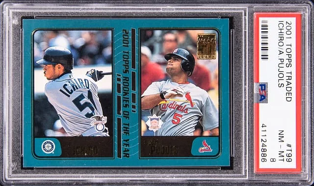 2001 Topps Ichiro/Albert Pujols #T99 card image
