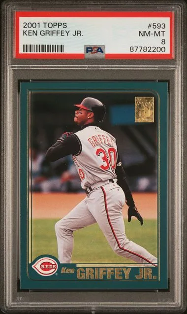 2001 Topps Ken Griffey Jr #593 card image