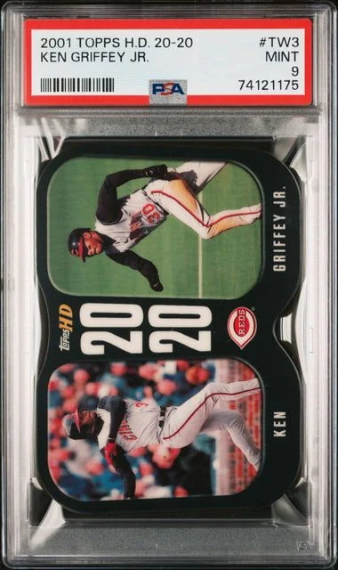 2001 Topps Ken Griffey Jr. H.D. 20-20 #TW3 card image