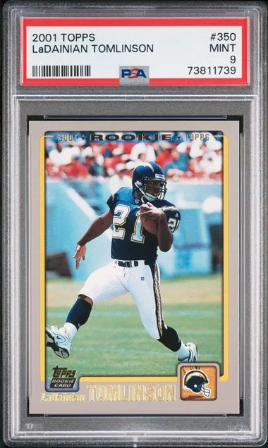 2001 Topps Ladainian Tomlinson #350 card image