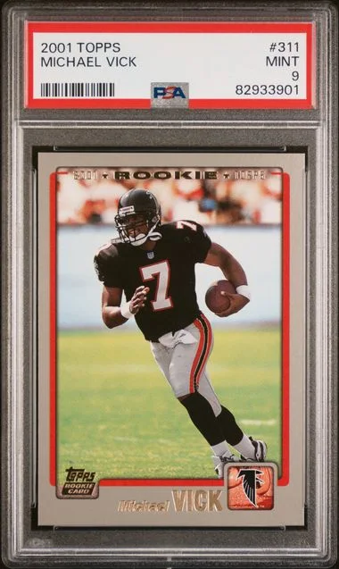 2001 Topps Michael Vick #311 card image