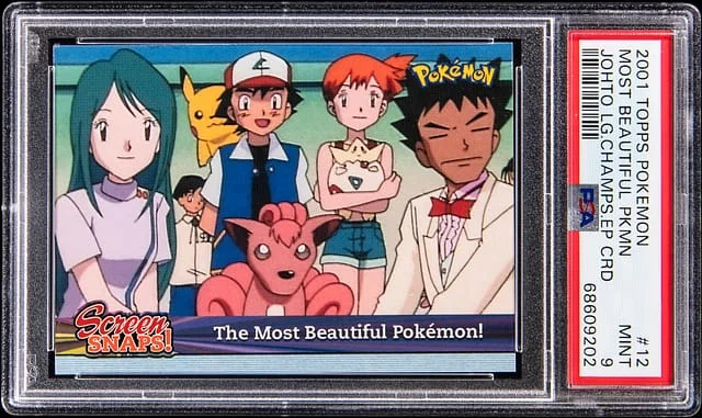 2001 Topps Most Beautiful Pokemon Pokemon Johto League Champions Episode Cards #12 card image