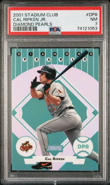 2001 Topps Stadium Club Cal Ripken Jr. Diamond Pearls #DP8 card image