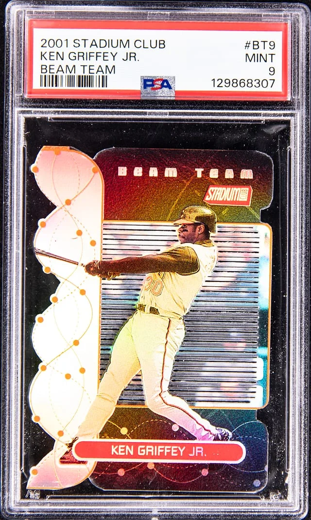 2001 Topps Stadium Club Ken Griffey Jr. Beam Team #BT9 card image