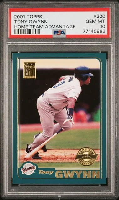 2001 Topps Tony Gwynn Home Team Advantage #220 card image