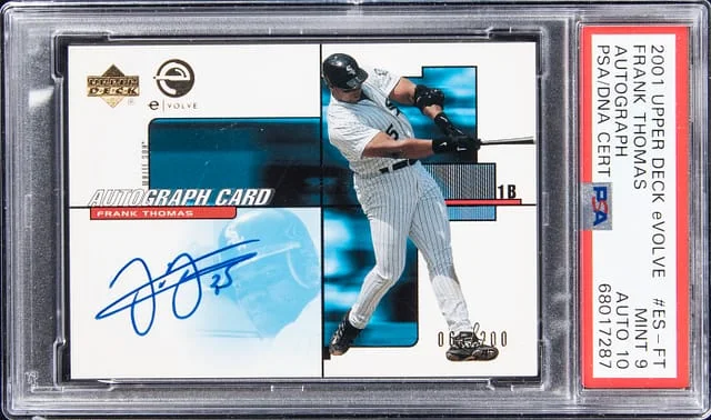 2001 Upper Deck Frank Thomas eVOLVE #eS-FT card image