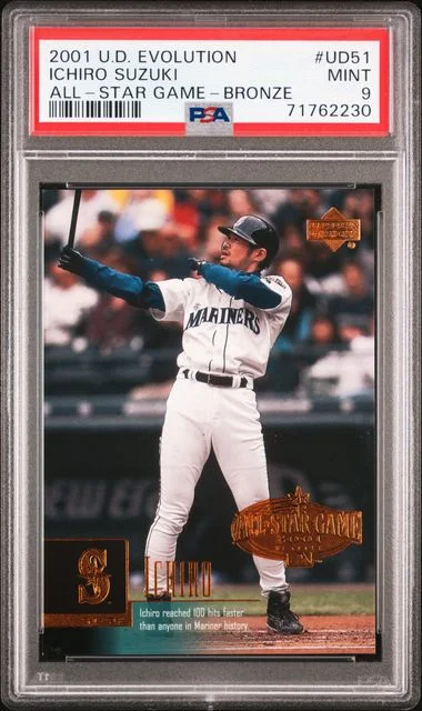 2001 Upper Deck Ichiro Suzuki Evolution Ichiro All-Star All-Star Game-Bronze #UD51 card image