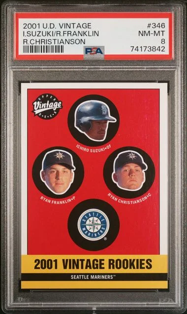 2001 Upper Deck I.Suzuki/R.Franklin Vintage #346 card image