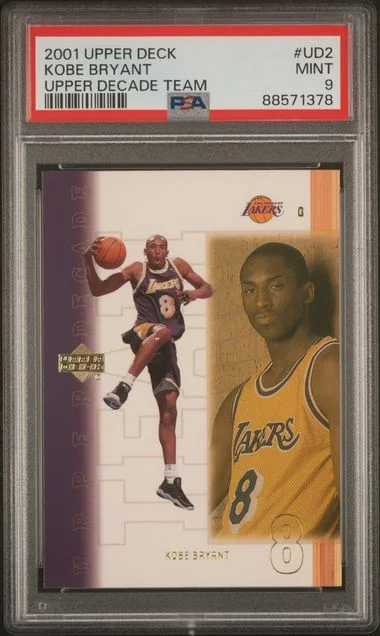 2001 Upper Deck Kobe Bryant Decade Team #UD2 card image