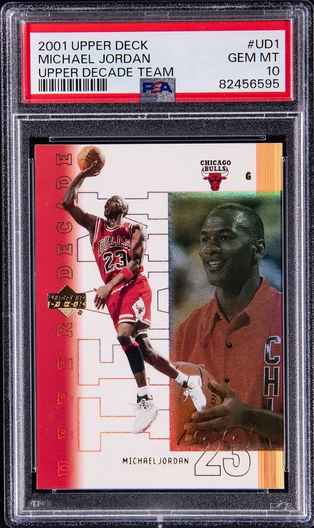 2001 Upper Deck Michael Jordan Decade Team #UD1 card image