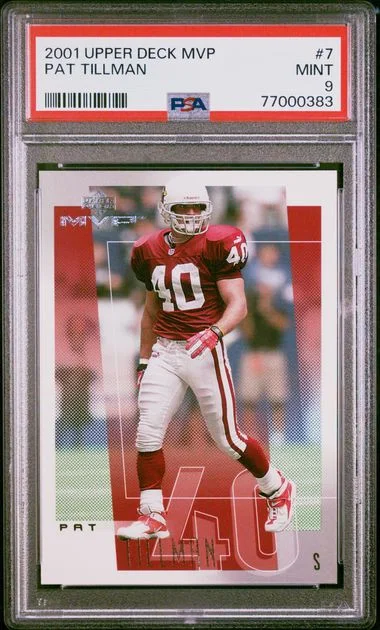 2001 Upper Deck MVP Pat Tillman #7 card image