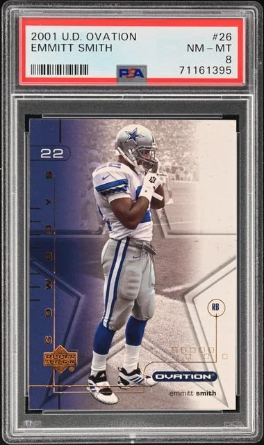 2001 Upper Deck Ovation Emmitt Smith #26 card image