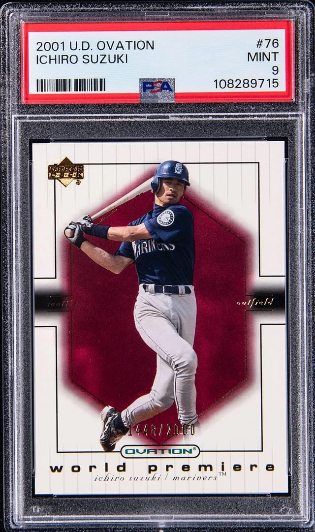 2001 Upper Deck Ovation Ichiro Suzuki #76 card image