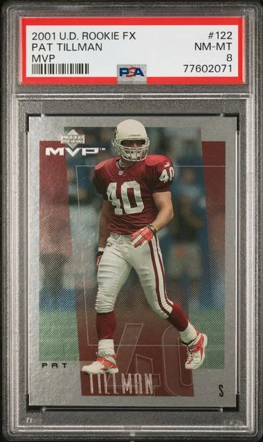 2001 Upper Deck Pat Tillman F/X MVP #122 card image