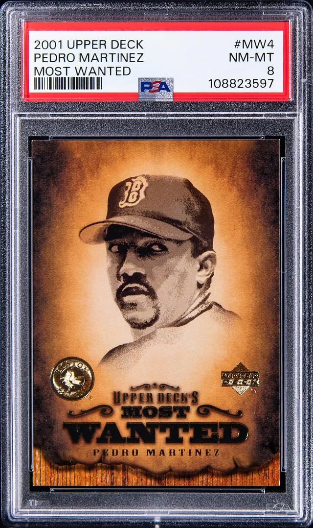 2001 Upper Deck Pedro Martinez Most Wanted #MW-4 card image
