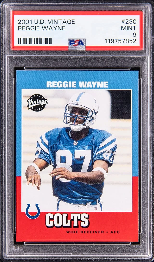 2001 Upper Deck Reggie Wayne Vintage #230 card image