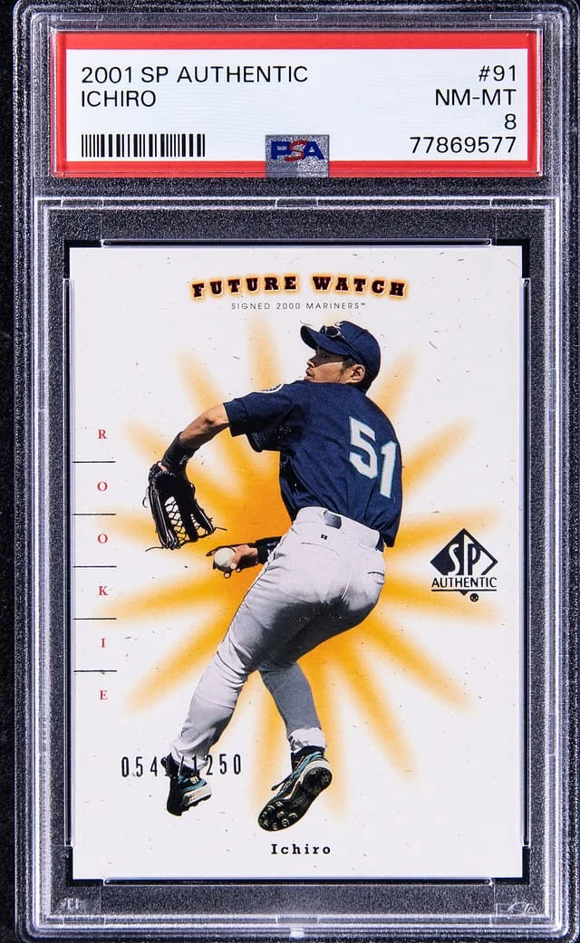 2001 Upper Deck SP Authentic Ichiro #91 card image