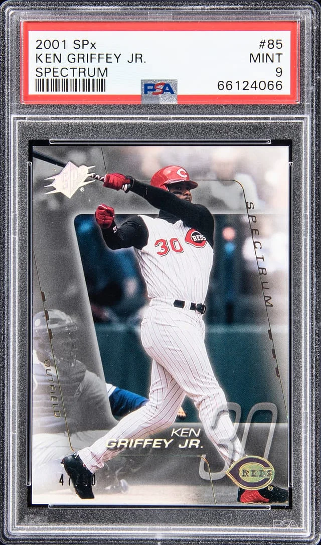 2001 Upper Deck SPx Ken Griffey Jr. Spectrum #85 card image