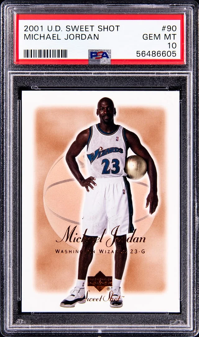 2001 Upper Deck Sweet Spot Michael Jordan #90 card image