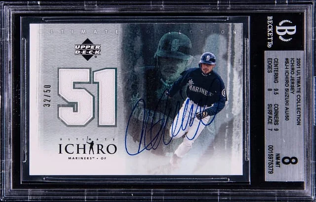 2001 Upper Deck Ultimate Collection Ichiro Suzuki Ichiro Jersey #SU-I card image