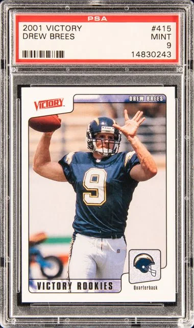 2001 Victory Drew Brees #415 card image