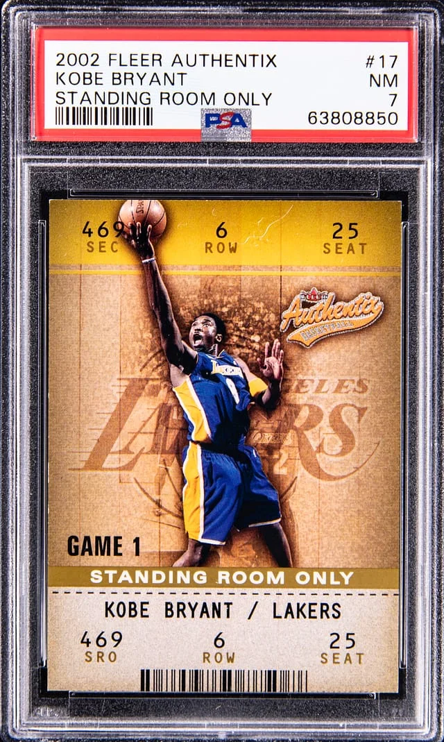 2002-03 Fleer Authentix Kobe Bryant Standing Room Only #17 card image