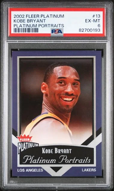 2002-03 Fleer Platinum Kobe Bryant Platinum Portraits #13 card image