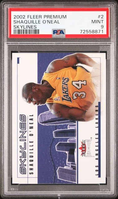 2002-03 Fleer Premium Shaquille O'Neal Skylines #2 card image